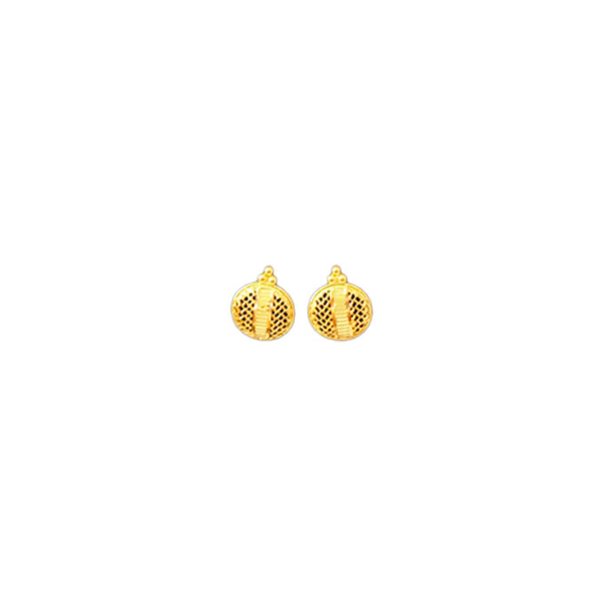 Gold Honey Drop Studs