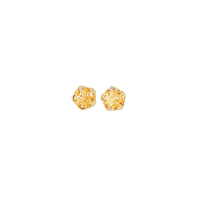 Golden Bloom Studs