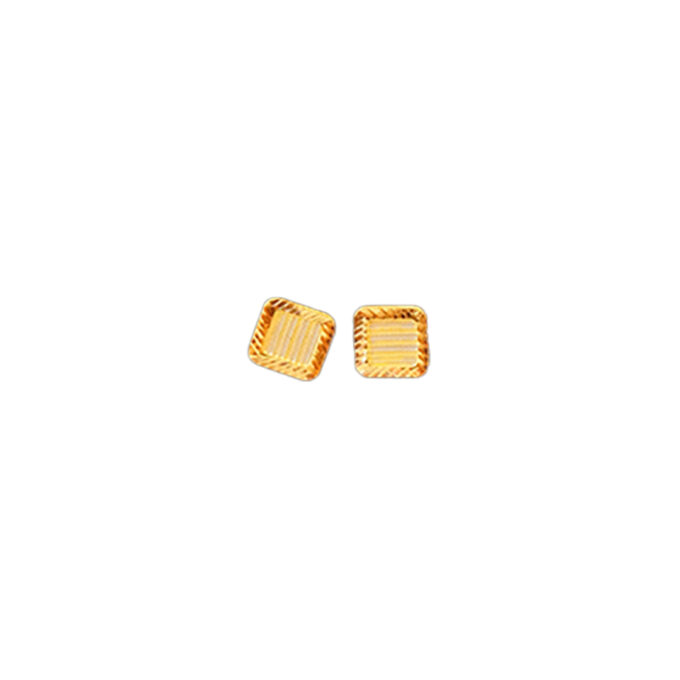 Gold Earrings Square