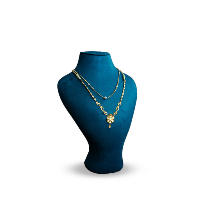 gold necklace 9-9